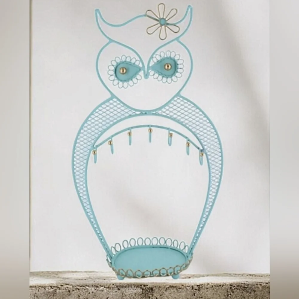 Blue Owl Jewelry Holder